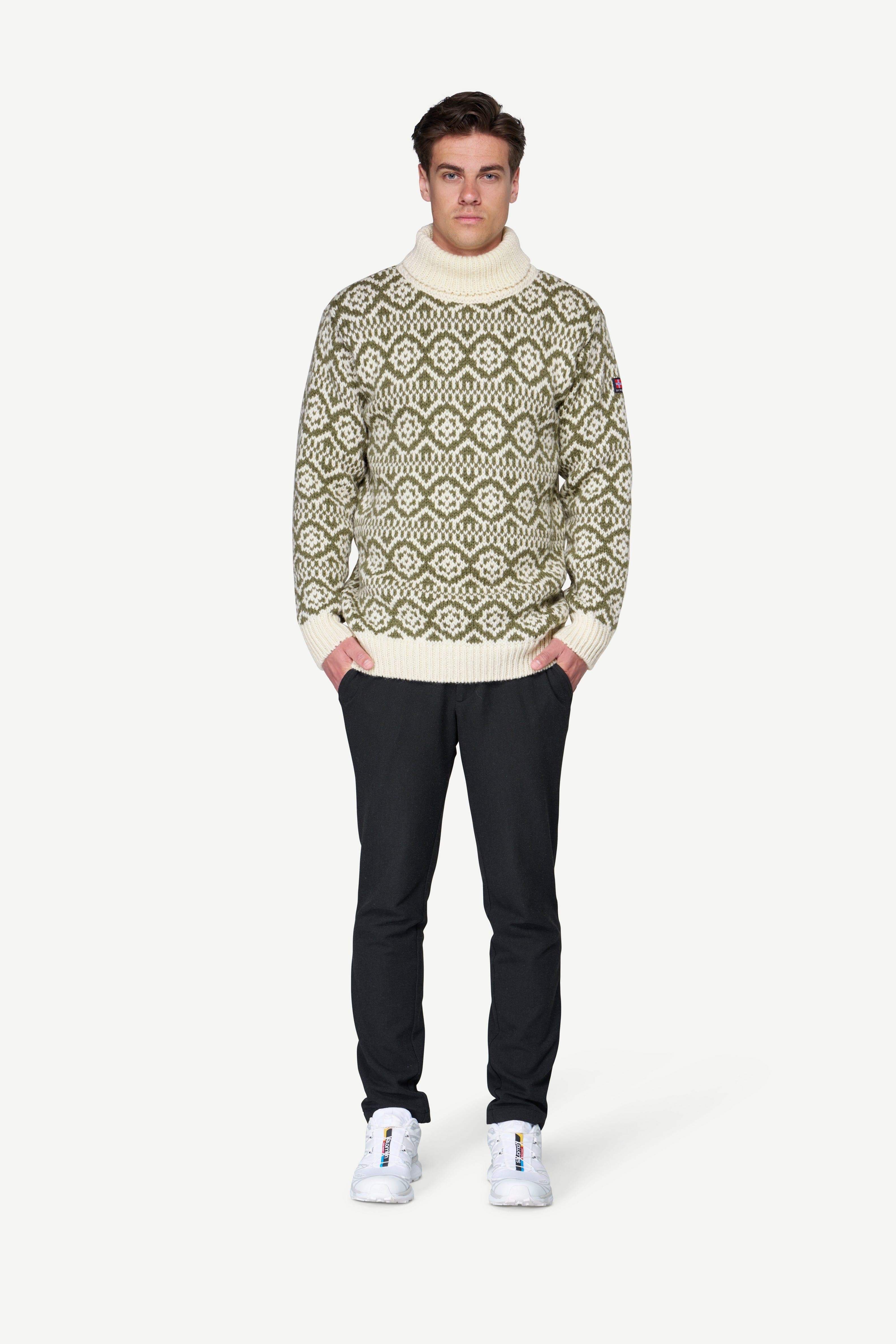 Svetr DEVOLD HODDEVIK WOOL - náhled 2