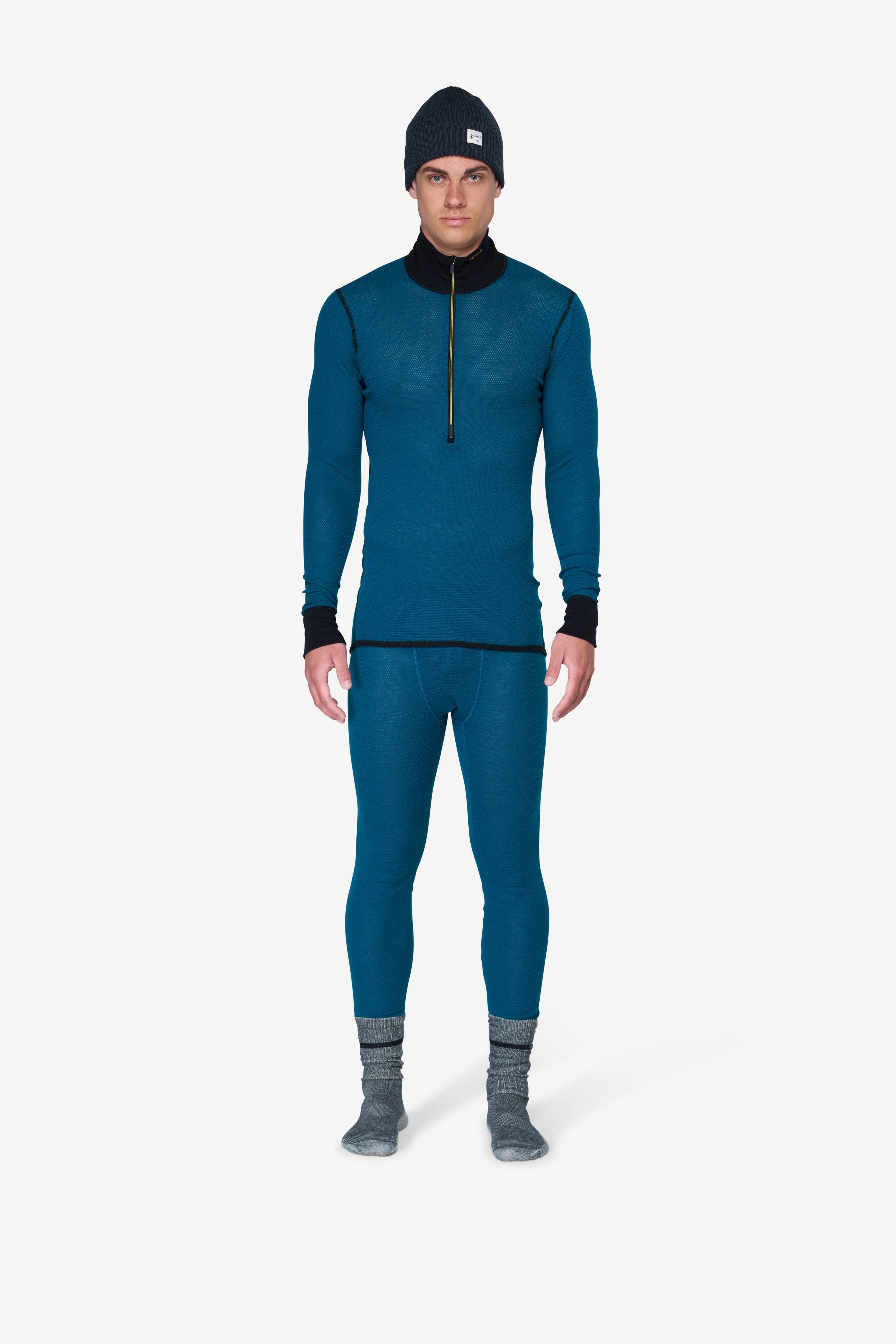 Triko DEVOLD WOOL MESH 190 ZIP - náhled 2