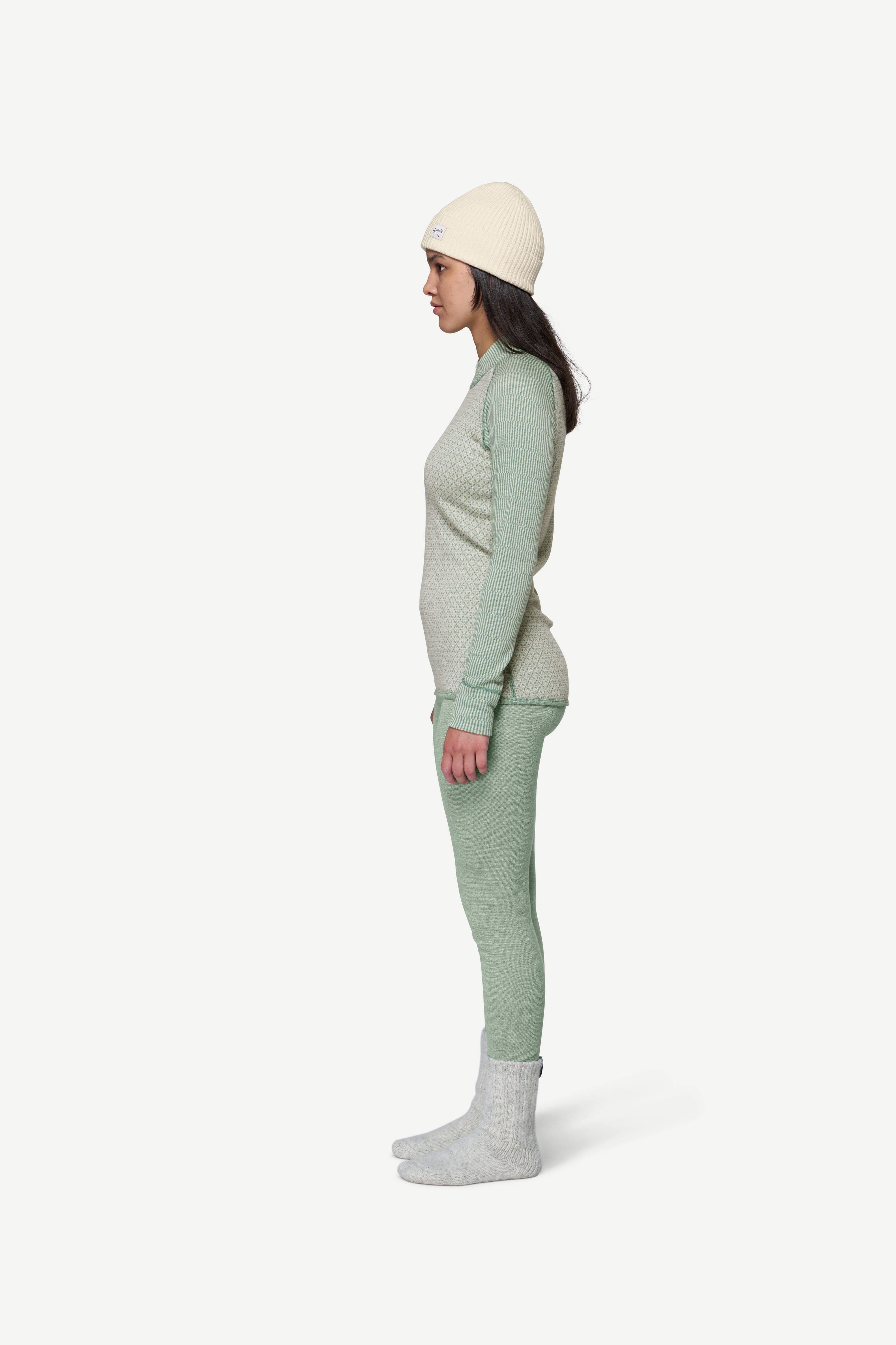 W Triko DEVOLD KVITEGGA MERINO 230 CROSS NECK - náhled 3