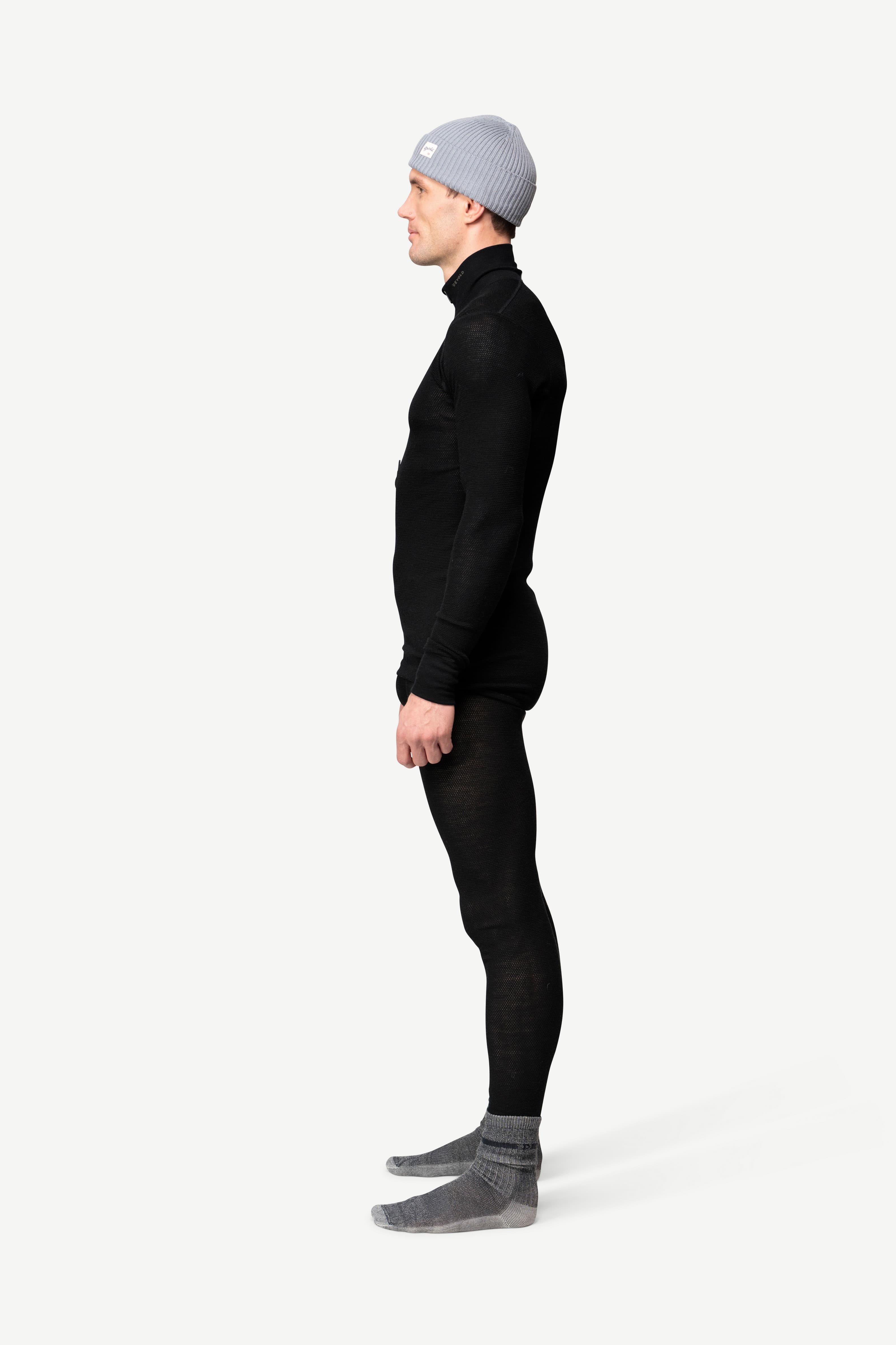Triko DEVOLD WOOL MESH 190 ZIP - náhled 3