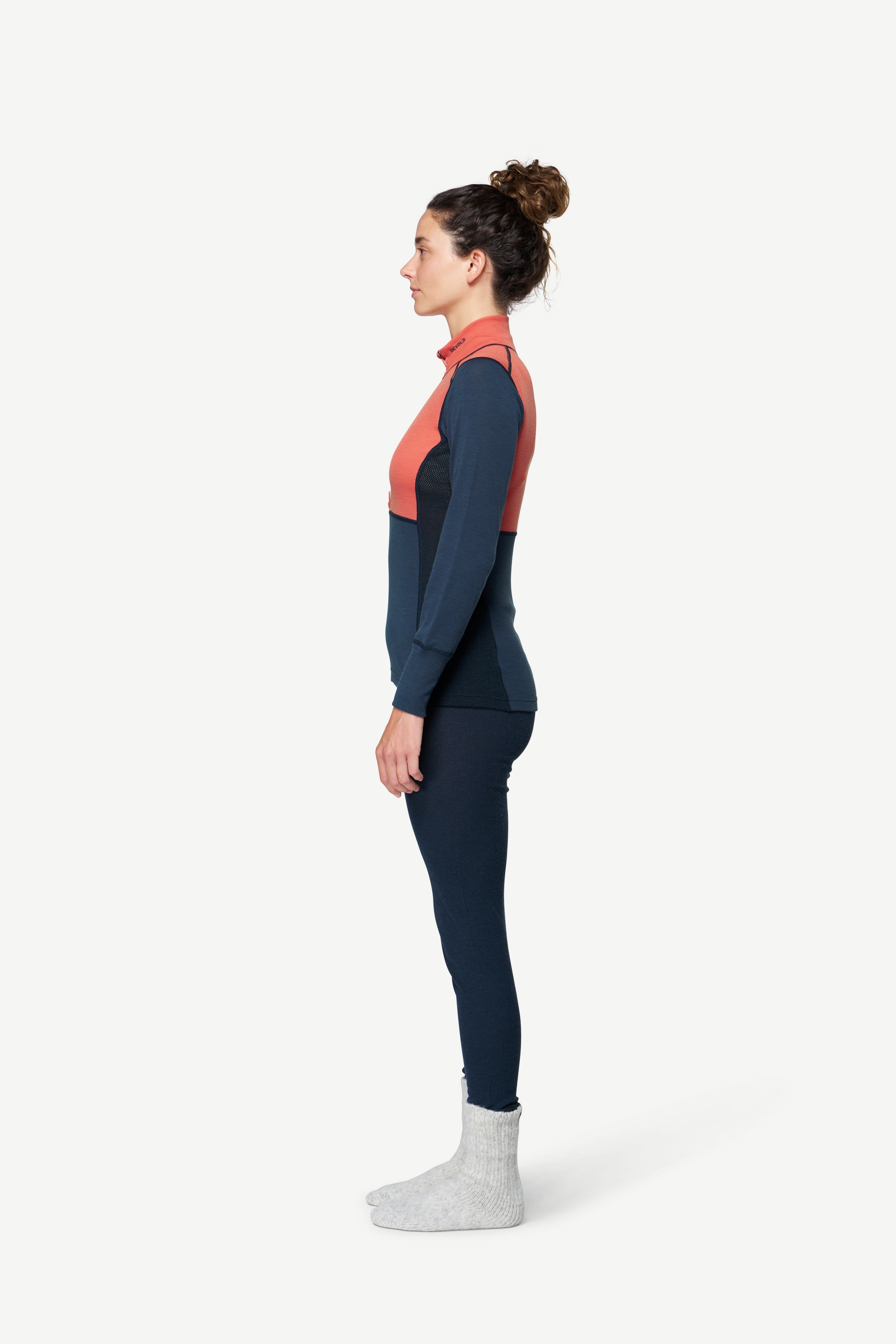 W Triko DEVOLD LAUPAREN MERINO 190 ZIP - náhled 3