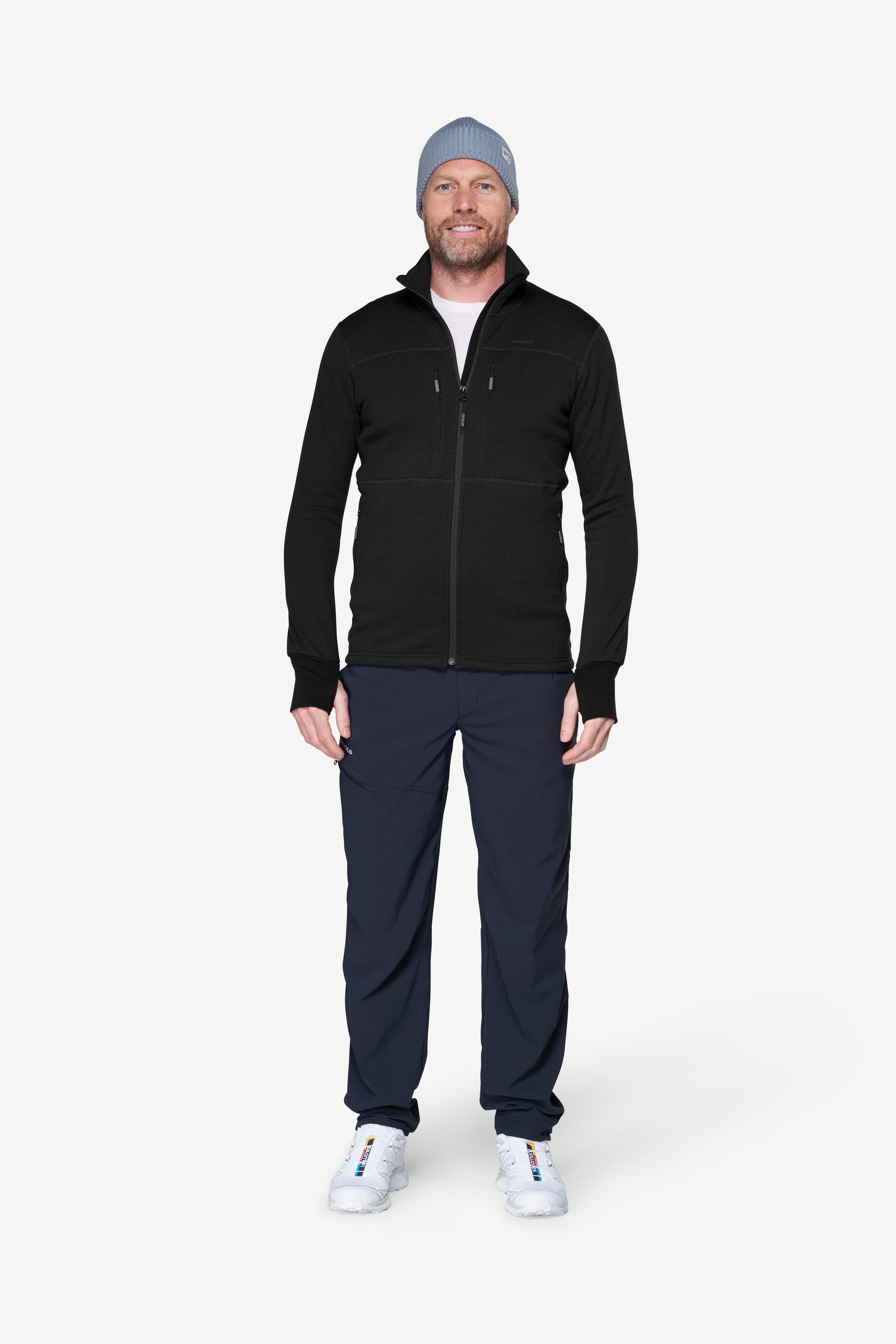 Mikina DEVOLD EGGA GRID MERINO JKT - náhled 4