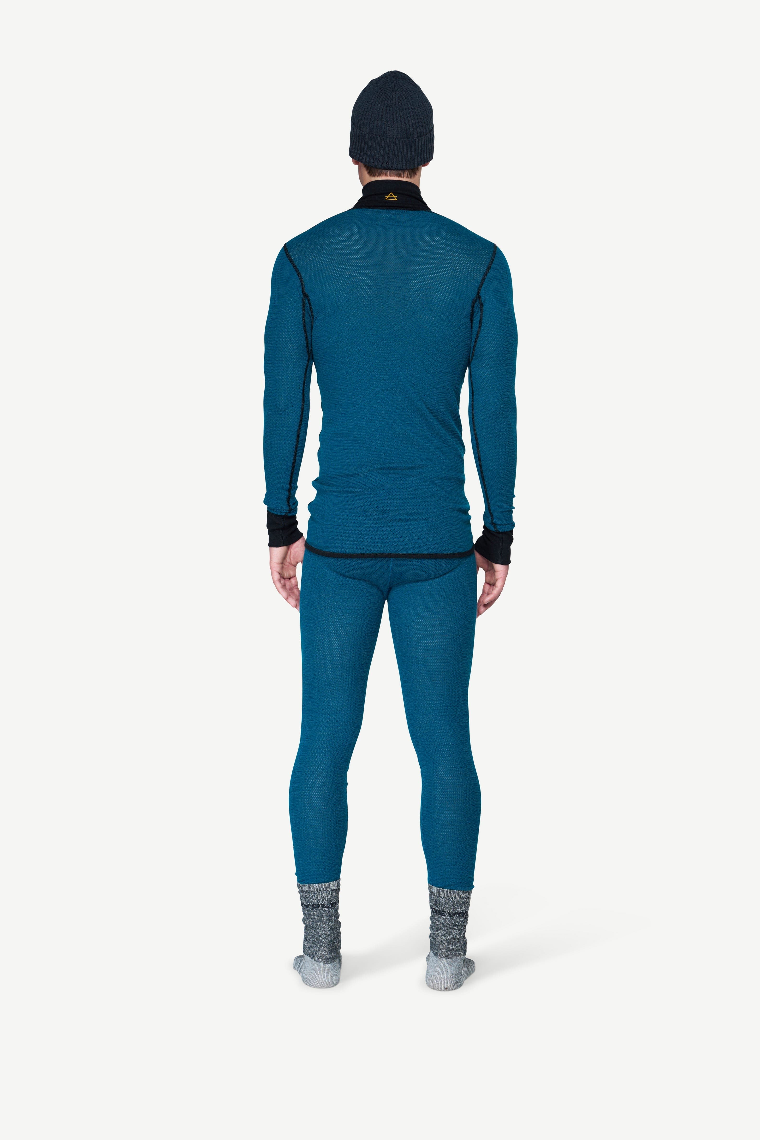 Triko DEVOLD WOOL MESH 190 ZIP - náhled 4