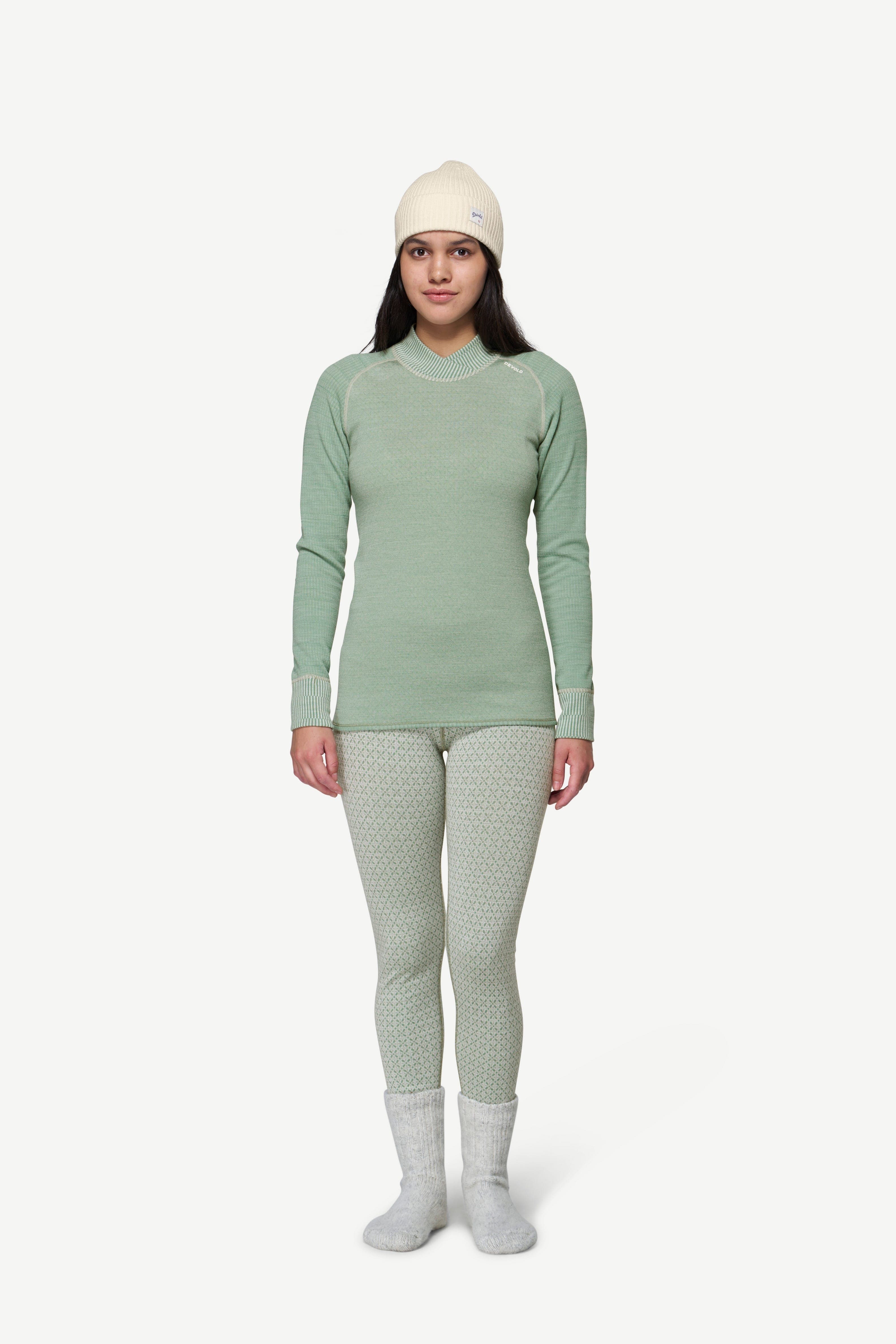 W Triko DEVOLD KVITEGGA MERINO 230 CROSS NECK - náhled 5