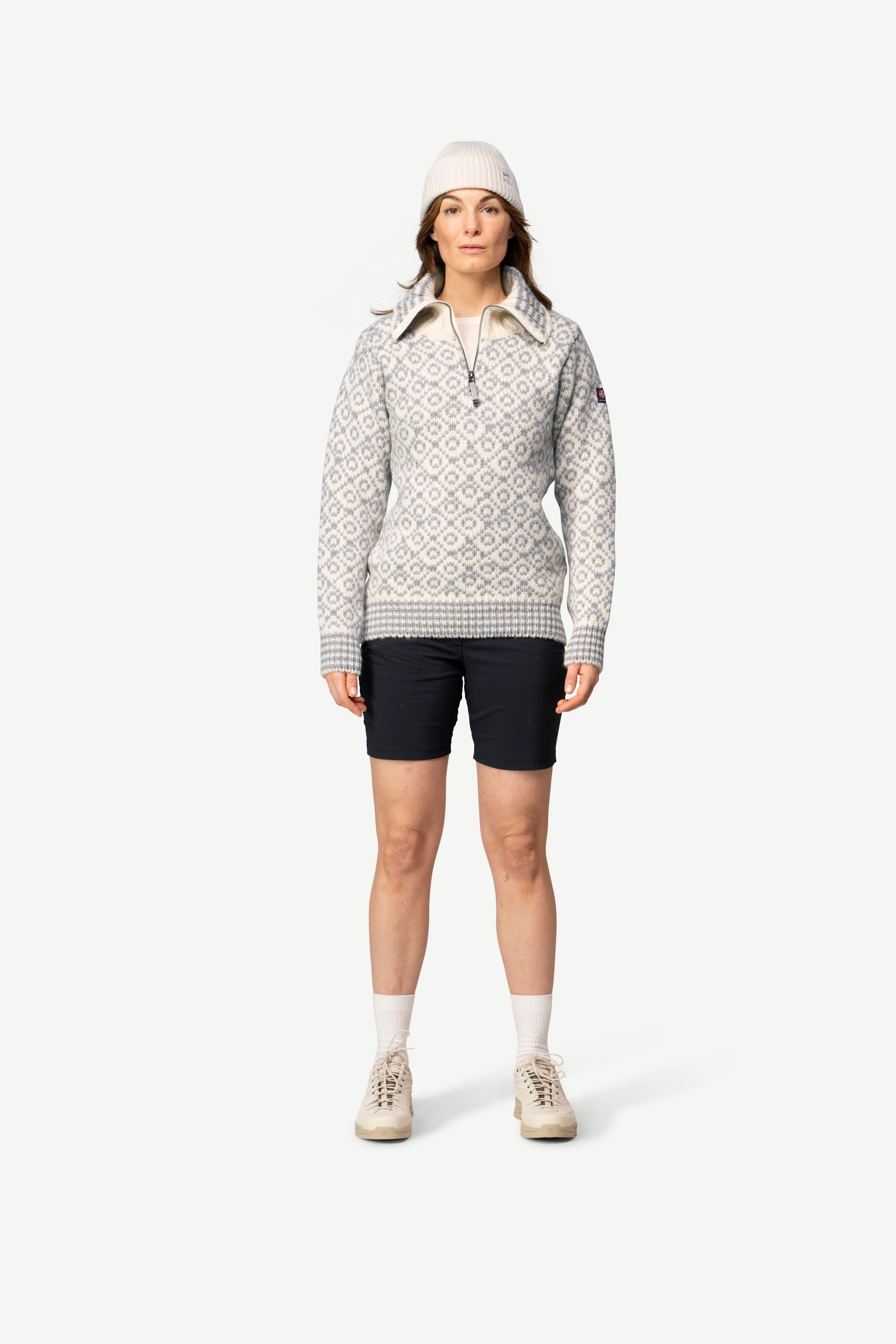 Svetr DEVOLD SVALBARD WOOL ZIP NECK - náhled 5