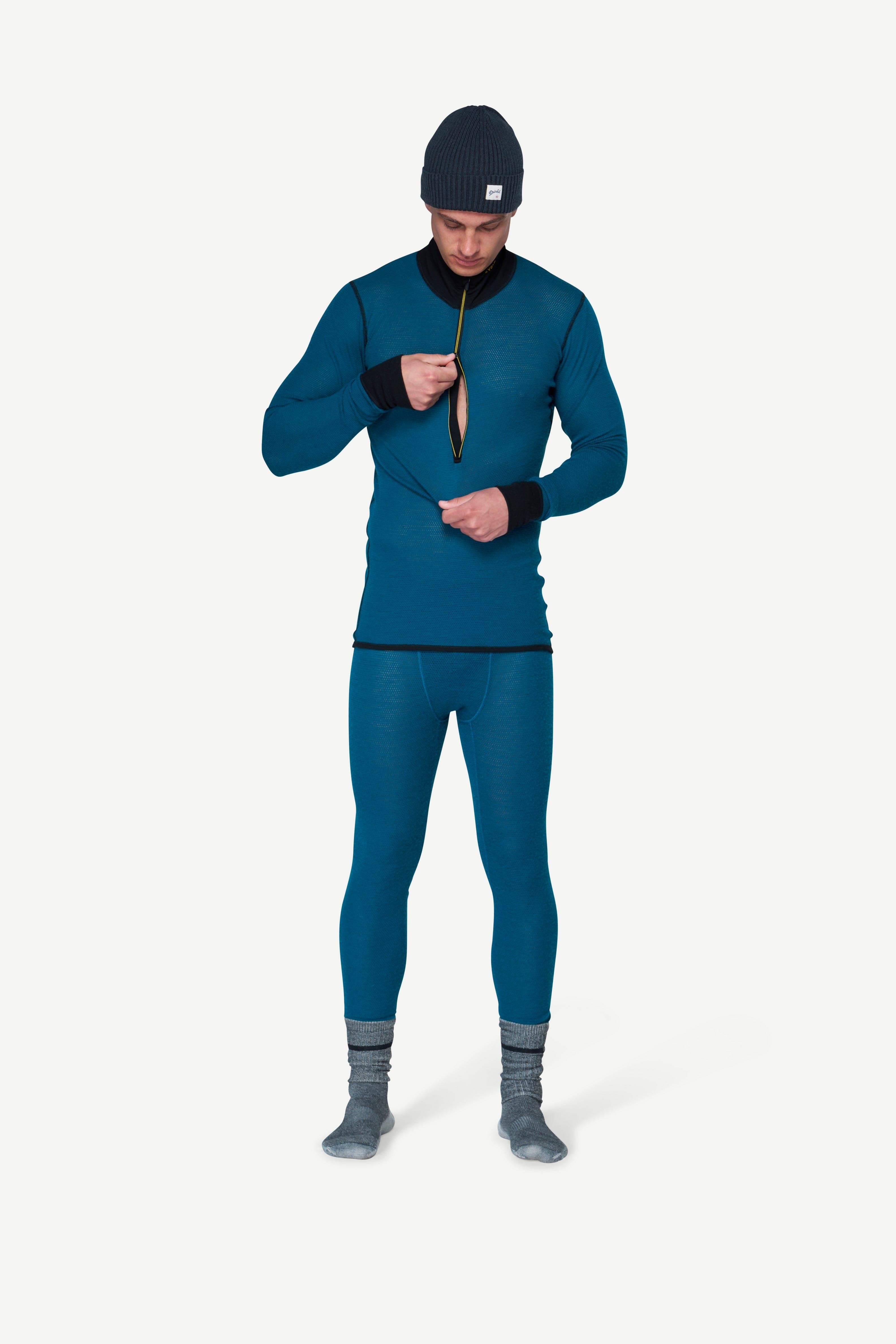 Triko DEVOLD WOOL MESH 190 ZIP - náhled 5
