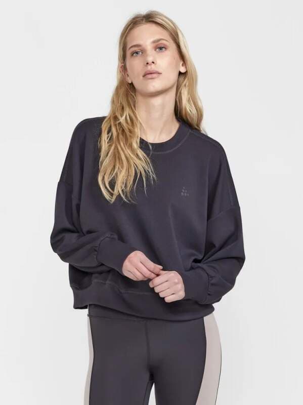 W Mikina CRAFT ADV HiT Relaxed Sweatshirt - náhled 2