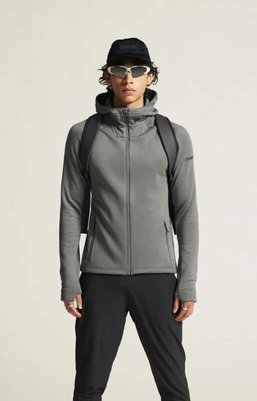 Mikina CRAFT ADV Explore Power Fleece Hood - náhled 5