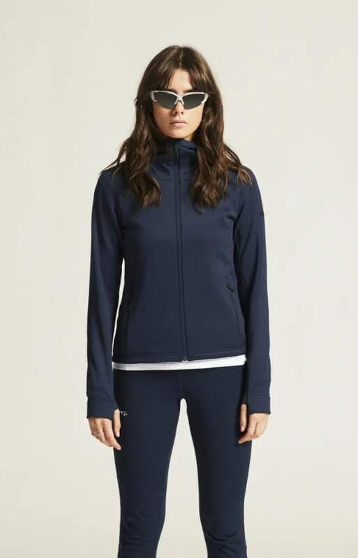 W Mikina CRAFT ADV Explore Power Fleece Hood - náhled 5