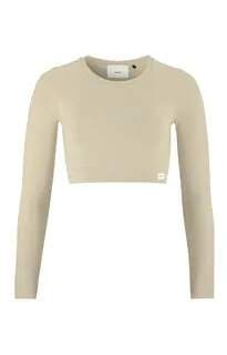 W Top CRAFT Collective Rib Cropped LS - náhled 1