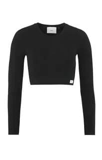W Top CRAFT Collective Rib Cropped LS - náhled 1