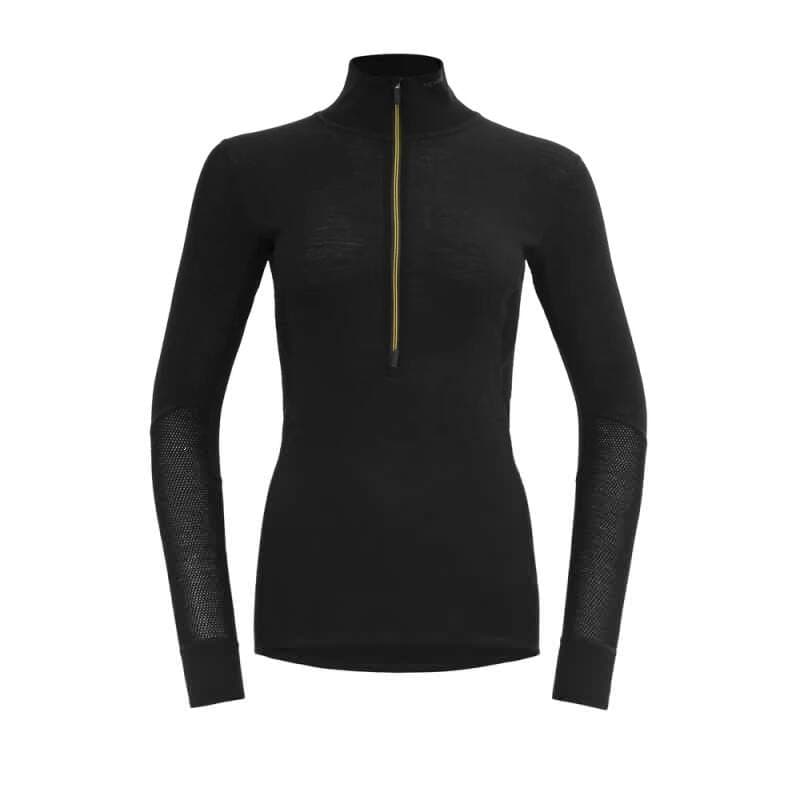 W Triko DEVOLD WOOL MESH 190 ZIP NECK - náhled 1