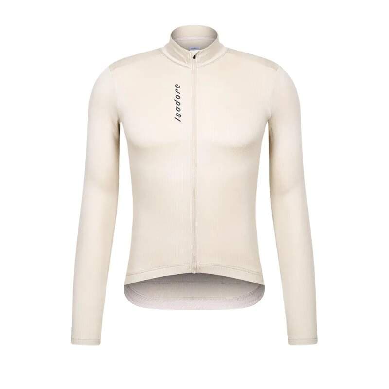 Cyklodres ISADORE  Signature Thermal Long Sleeve Jersey Pelican