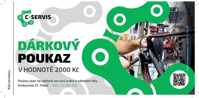 Dárkový poukaz servis