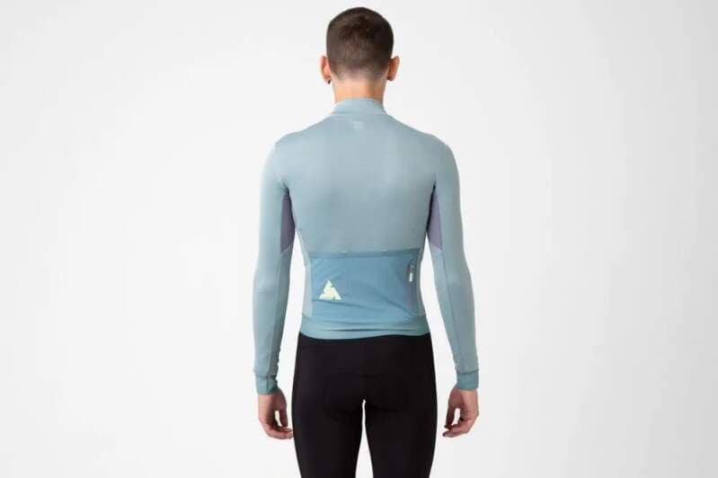 Cyklodres ISADORE  Alternative Eco Fleece Long Sleeve Jersey Slate - náhled 3
