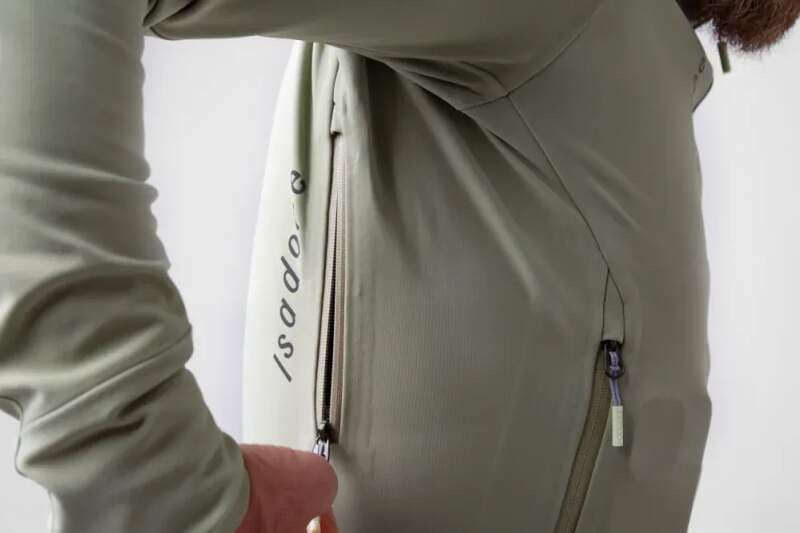 Cyklobunda ISADORE Signature Deep Winter Softshell Jacket Tea - náhled 5