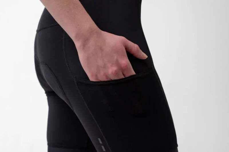 W Cyklokalhoty ISADORE Signature Bib Shorts Black - náhled 5