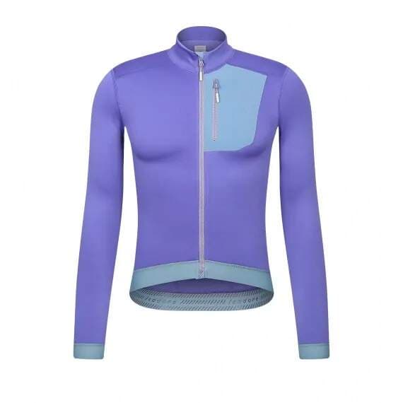 Cyklodres ISADORE Alternative Eco Fleece Long Sleeve Jersey Iris