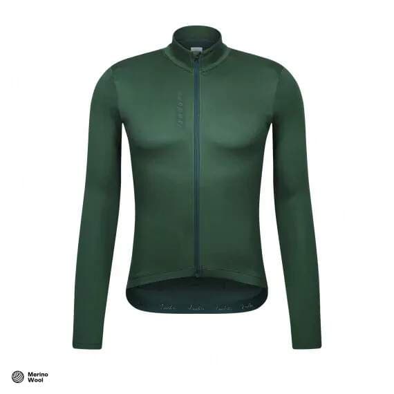 Cyklodres ISADORE Signature Thermal Long Sleeve Jersey Sycamore
