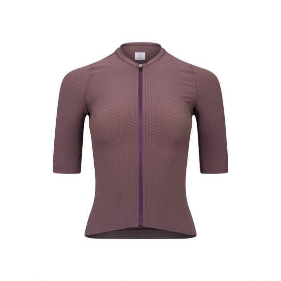 W Cyklodres ISADORE Echelon Aero Jersey Plum Truffle