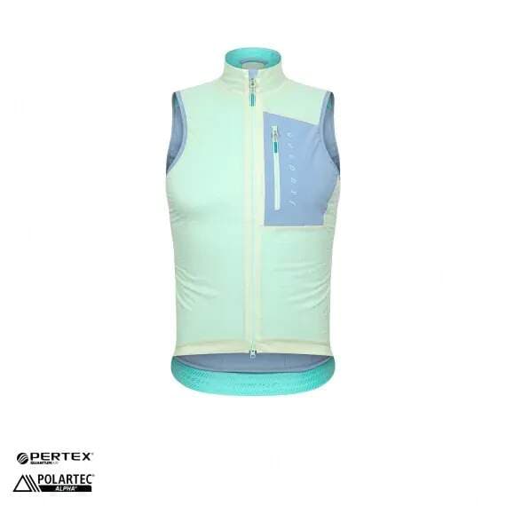 Cyklovesta ISADORE Alternative Insulated Vest Seafoam Green