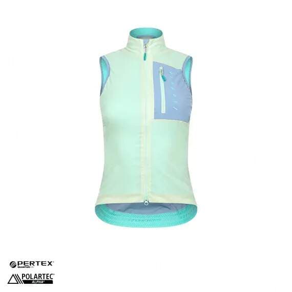 Cyklovesta ISADORE Alternative Insulated Vest Seafoam Green