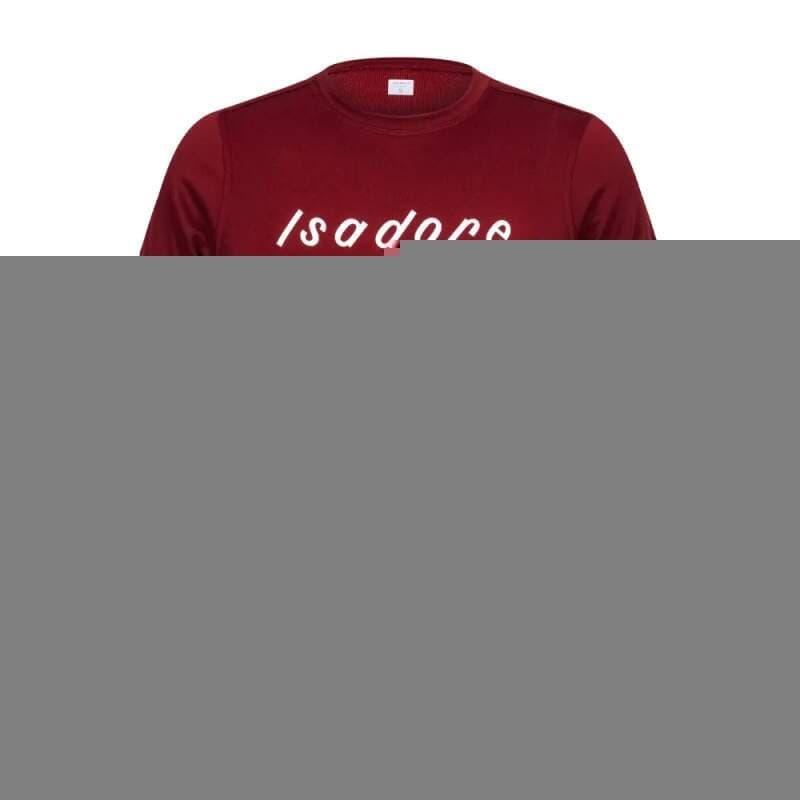 Triko ISADORE Merino After Ride T-Shirt Cabernet