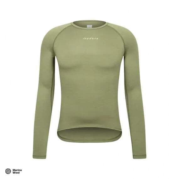 Triko ISADORE Merino Long Sleeve Baselayer Avocado