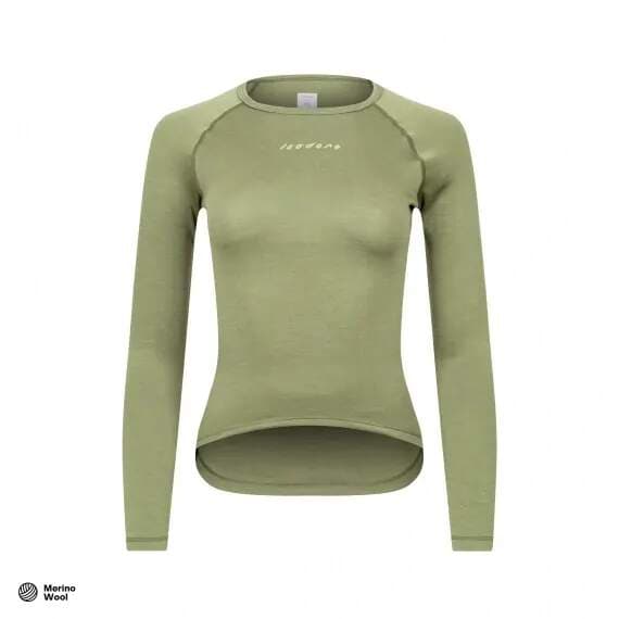 W Triko ISADORE Merino Long Sleeve Baselayer Avocado
