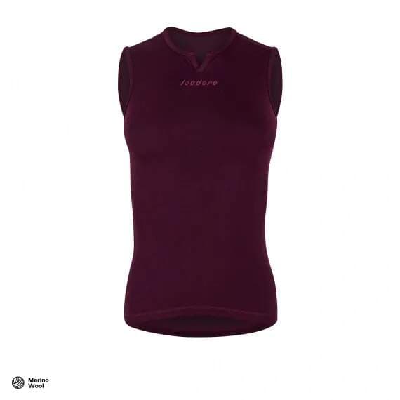 W Triko ISADORE Merino Sleeveless Baselayer Fig