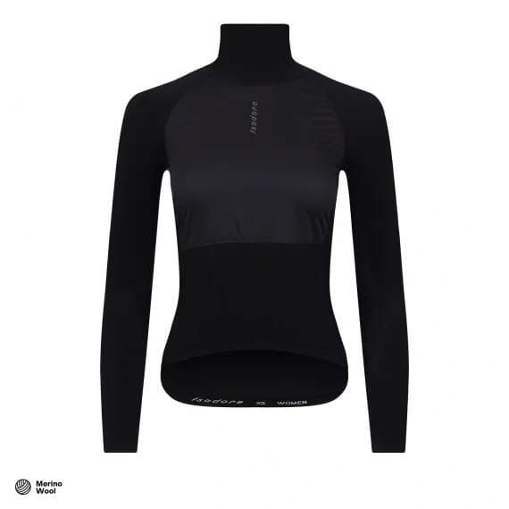 W Triko ISADORE Winter Wind Block Long Sleeve Baselayer Black