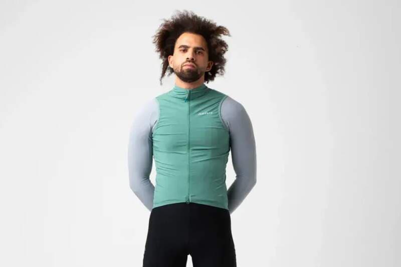 Cyklovesta ISADORE Debut Wind Gilet Frosty Spruce - náhled 2