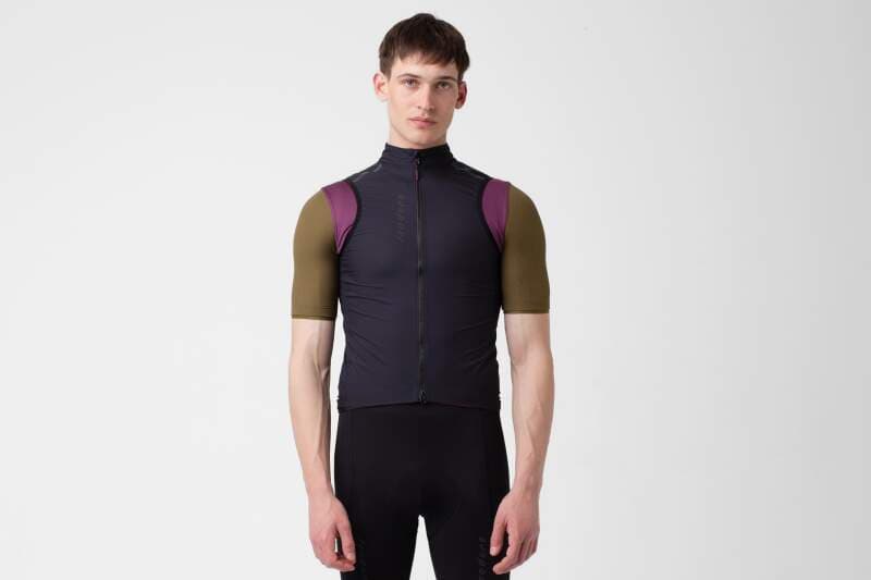 Cyklovesta ISADORE Signature Rain Gilet Anthracite - náhled 2