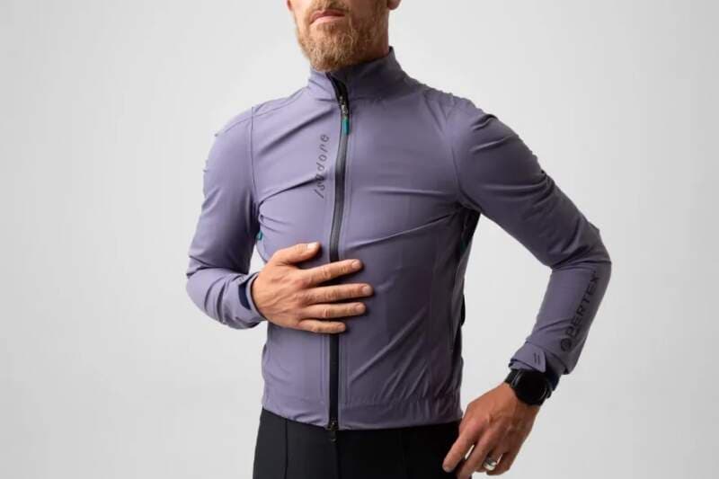 Cyklobunda ISADORE Signature Winter Hardshell Jacket Dusty Grape - náhled 2