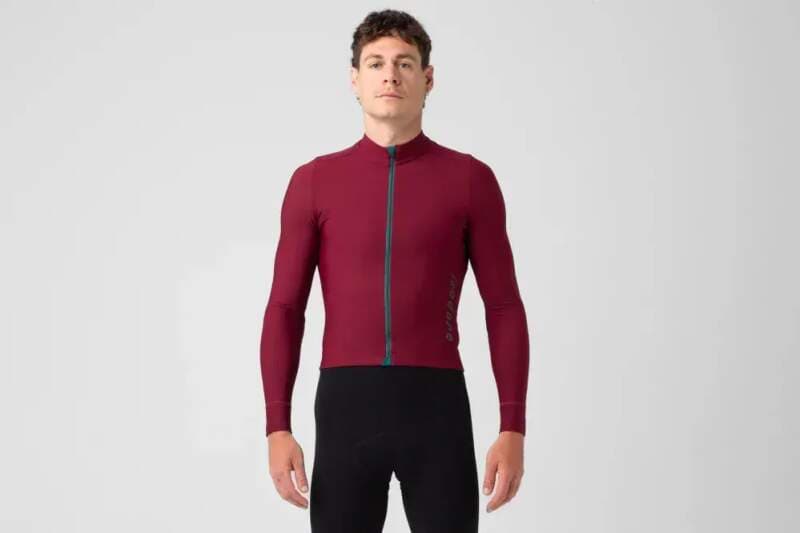 Cyklodres ISADORE Echelon Thermal Long Sleeve Jersey Zinfandel - náhled 2