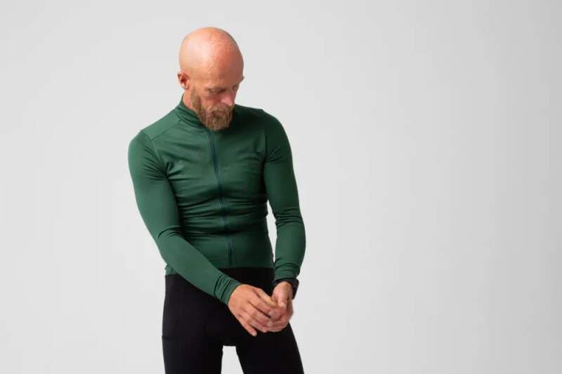 Cyklodres ISADORE Signature Thermal Long Sleeve Jersey Sycamore - náhled 2