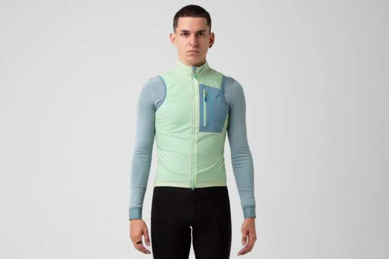 Cyklovesta ISADORE Alternative Insulated Vest Seafoam Green - náhled 2