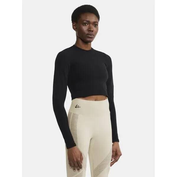 W Top CRAFT ADV Tone Seamless Cropped LS - náhled 2