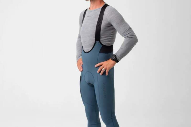 Cyklokalhoty ISADORE Signature Thermal Tights Orion Blue - náhled 3
