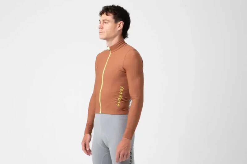 Cyklodres ISADORE Echelon Thermal Long Sleeve Jersey Argan Oil - náhled 3