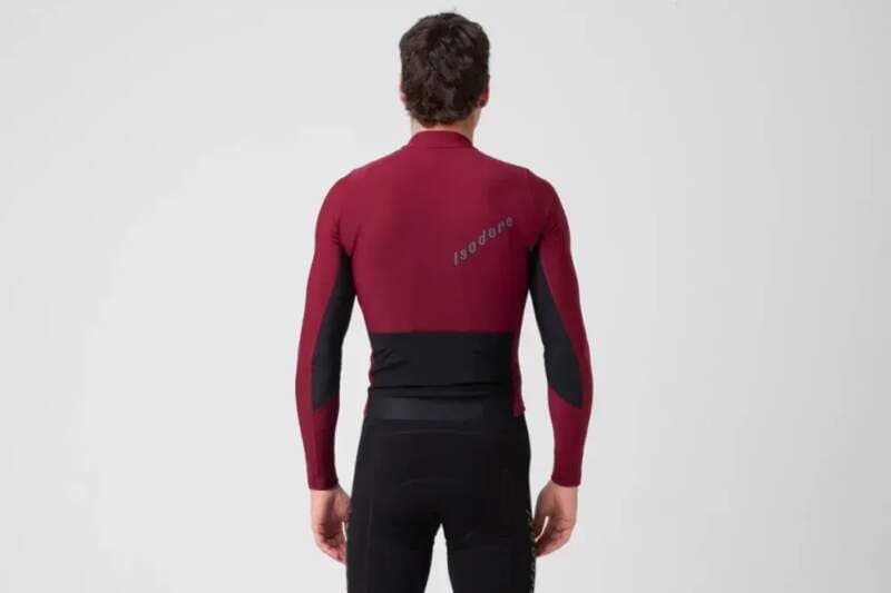 Cyklodres ISADORE Echelon Thermal Long Sleeve Jersey Zinfandel - náhled 3