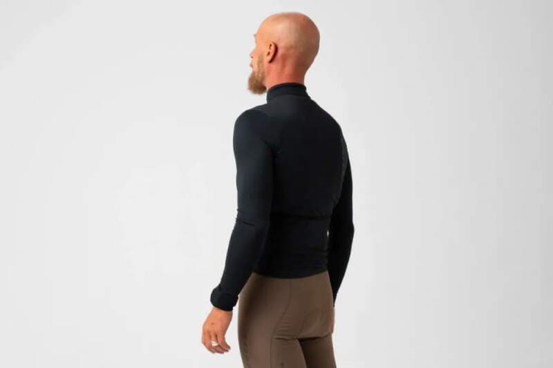 Cyklodres ISADORE Signature Thermal Long Sleeve Jersey Anthracite - náhled 3