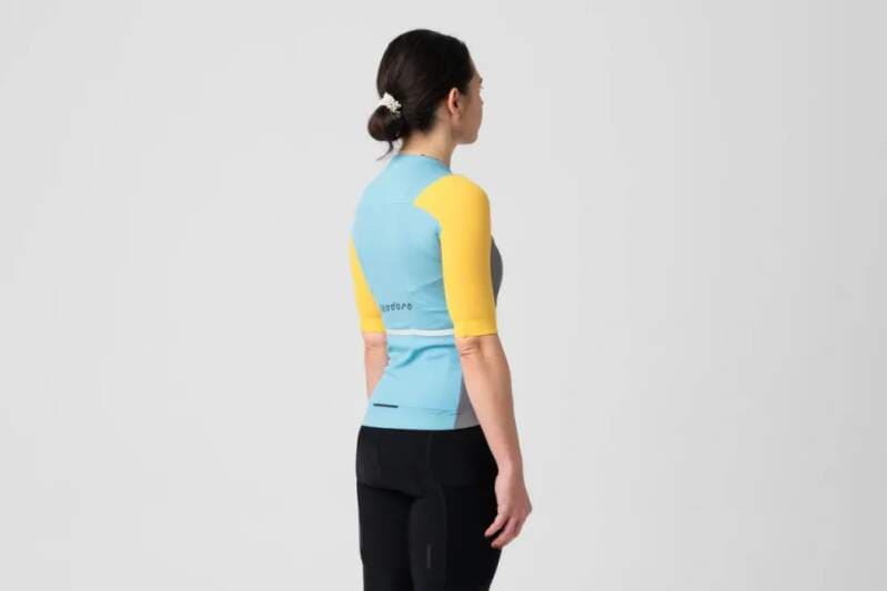 W Cyklodres ISADORE Patchwork Air Jersey Aquarelle - náhled 3