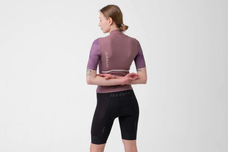 W Cyklodres ISADORE Signature Climber's Jersey Grape Shake - náhled 3
