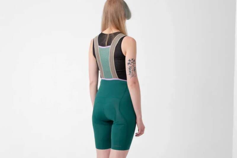 W Cyklokalhoty ISADORE Alternative Bib Shorts Quetzal Green - náhled 3