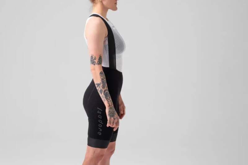 W Cyklokalhoty ISADORE Echelon Aero Bib Shorts Black - náhled 3
