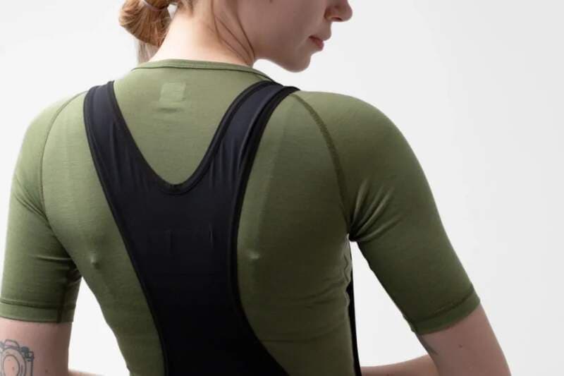 W Triko ISADORE Merino Short Sleeve Baselayer Avocado - náhled 3