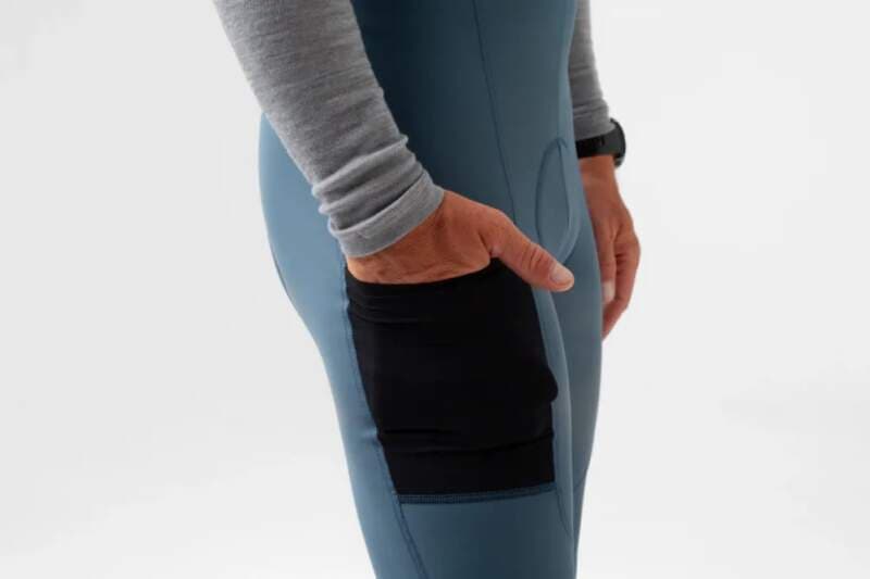 Cyklokalhoty ISADORE Signature Thermal Tights Orion Blue - náhled 4
