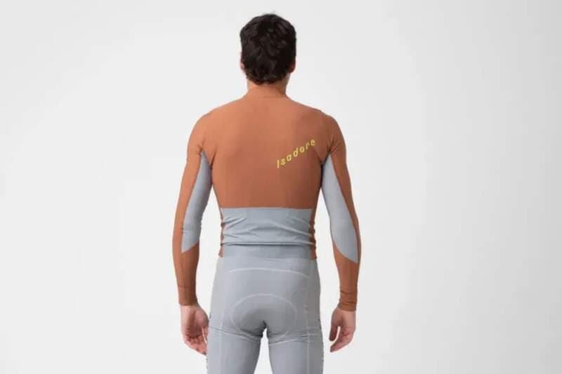 Cyklodres ISADORE Echelon Thermal Long Sleeve Jersey Argan Oil - náhled 4