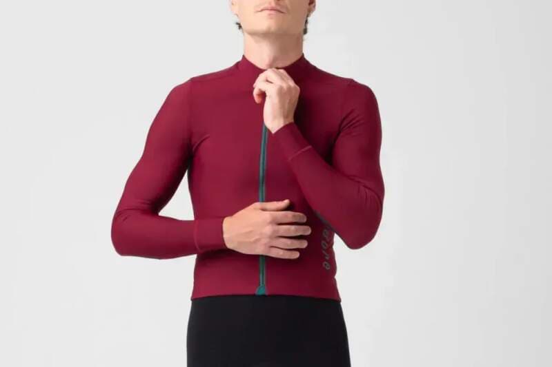 Cyklodres ISADORE Echelon Thermal Long Sleeve Jersey Zinfandel - náhled 4